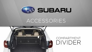 Genuine Subaru Accessory  Compartment Divider [upl. by Morlee]