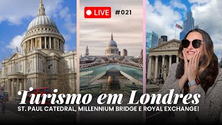 🇬🇧AO VIVO NAS RUAS DE LONDRES 2024 [upl. by Eelitan]