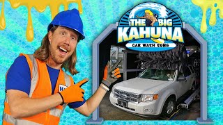 Car Wash Song for Kids  Washing the Car at the Carwash [upl. by Lednor]