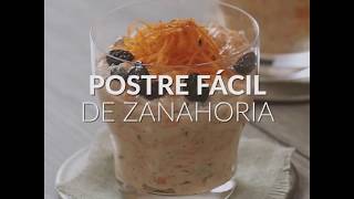 Postre fácil de zanahoria [upl. by Alena812]