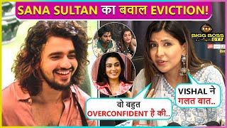 Sana Sultan Eviction Interview Gets Emotional For Sai Ketan amp Lashes Out On Armaan  BB OTT 3 [upl. by Kalmick]