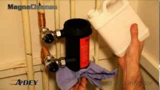 Magnacleanse by adey power flush system [upl. by Almeeta]