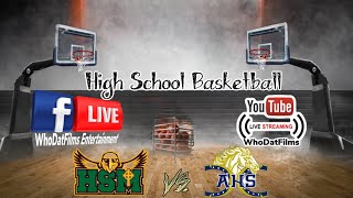 Louisiana High School Basketball Menard Eagles vs Avoyelles Mustangs [upl. by Geraldine]