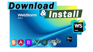 How to install amp Setup WebStorm For Web Development  2022 Update   Activate with free License [upl. by Oicor]