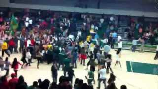 Cal Poly Pomona Buzzer Beater Double Overtime [upl. by Etnemelc968]