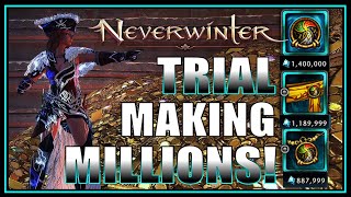 Currently the Most Profitable Trial  Items Selling for Millions still  Neverwinter M27 [upl. by Silverts229]