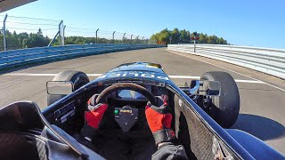 Drivers Eye Formula Renault 20 at Scandinavian Raceway  Insta360 VisorCam [upl. by Jevon]