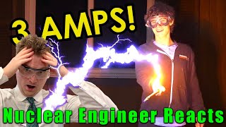 Nuclear Engineer Reacts to Styropyro quotIs it the Volts or Amps that Killquot [upl. by Efram]