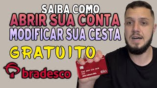 Conta BRADESCO  Sem tarifas sem taxas no pacote serviços essenciais  Zero MENSALIDADE [upl. by Darrill]