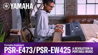 Yamaha Portable Keyboard PSRE473PSREW425 [upl. by Dawson]