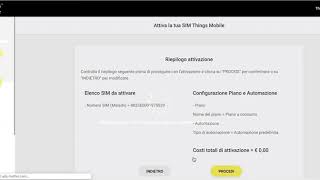 Things Mobile Come attivare una SIM IoT e M2M in attesa di attivazione dal Portale IoT [upl. by Yrrep]