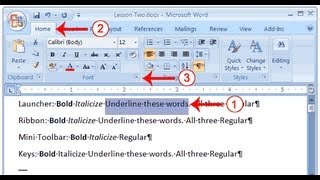 How To Underline Text Using Word [upl. by Suhsoj]