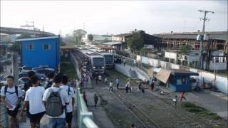 PNR railway Bicutan Station South of Manila Philippines [upl. by Nerat]