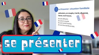 DELF A1  Se présenter en français FLE  Avec des exemples [upl. by Adnuahs]