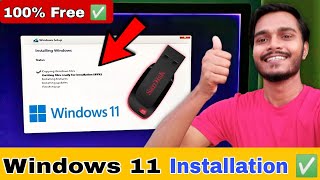 Windows 11 Installation Full Process  How to install Windows 11 Step by Step [upl. by Aicinoid514]