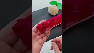 Rose and tulip craft art explore homedecor decoration shorts short trending viralvideo [upl. by Reprah]