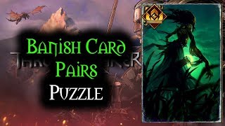 Banish Card Pairs Puzzle  Thronebreaker The Witcher Tales [upl. by Lodi]