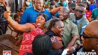 Bawumia NPP Gurus shake Techiman with Unbelievable Crowd [upl. by Annaed]