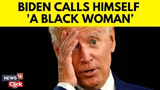 Biden Says He Is Americas First Black Woman To Serve With A Black President  US News  N18G [upl. by Rudolf62]