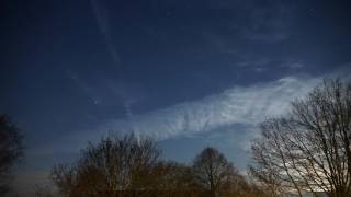 Geminiden 2016  bedeckter Himmel und Vollmond behindern die Sicht [upl. by Aihsenek]