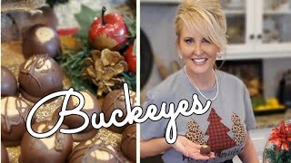 How To Make BuckeyesPeanut Butter Balls peanutbutter [upl. by Keil738]