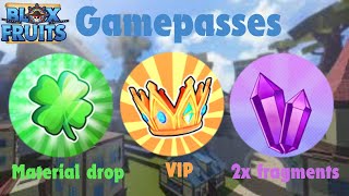 Gamepass ideasconcepts for bloxfruits 2 [upl. by Beulah]