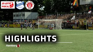 Landespokalfinale Frauen Hamburg Union Tornesch v FC St Pauli I HIGHLIGHTS [upl. by Nnor]