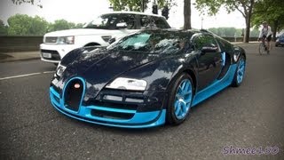 Bugatti Veyron Vitesse  On the Road in London [upl. by Dammahum349]