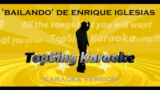 KARAOKE VERSION  Bailando Enrique Iglesias feat Descemer Bueno feat Gente de Zona [upl. by Giff635]