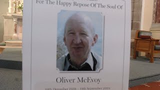 Funeral mass for Oliver McEvoy [upl. by Amie]