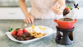 Chocolate Fondue Recipe and Tips  HoneysuckleCatering [upl. by Winston]