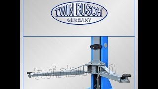 Twin Busch 9000 Lb 2 Post Auto Car Truck Lift [upl. by Nnyw]