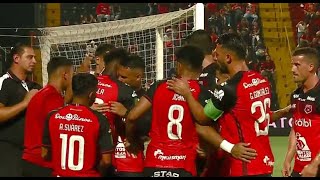 Liga Deportiva Alajuelense aseguró el segundo lugar de la clasificación tras ganar a Puntarenas [upl. by Amadas]