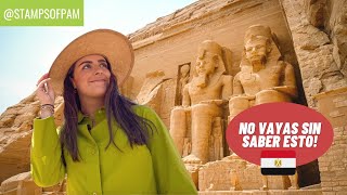 12 COSAS QUE DEBES SABER ANTES DE VIAJAR A EGIPTO 🇪🇬🔥🏜️  CÓMO VISITAR EGIPTO STAMPS OF PAM [upl. by Suirauqed]