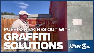 Pueblo reaches out with solutions following a News 5 report on graffiti in Colorado Springs [upl. by Norvil944]