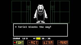 I gave Toriel a quotRealquot Genocide Fight [upl. by Atnuahc]