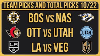 NHL Picks amp Predictions Today 102224  NHL Picks Today 102224  Best NHL Bets [upl. by Yrevi278]