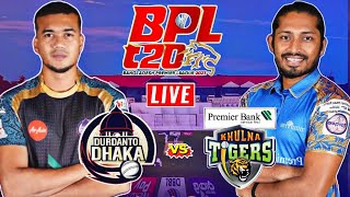 BPL Live 2024  Durdanto Dhaka vs Khulna Tigers live point table updet  Bangladesh Premier League [upl. by Emad]