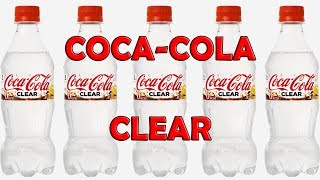 PRŮHLEDNÁ COLA CocaCola Clear z Japonska [upl. by Tigram]