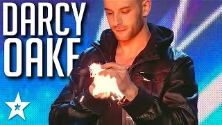 Magician Darcy Oake  All Performances  Britains Got Talent 2014  Got Talent Global [upl. by Haven]