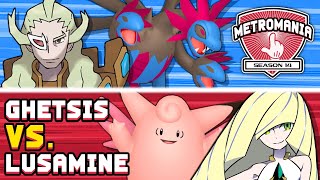 Can GHETSIS defeat LUSAMINE with only Metronome 👆 MetroMania S14 Quarter Final 4 [upl. by Nitsraek]