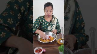 Leftover Dal 🥣 Eating Life Hack  Dal Paratha shorts funny comedy minkutinku lifehacks winter [upl. by Jarus]