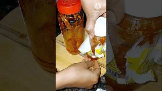 How to remove stickers in plastic bottelspickle bottel cleaning tipsTipsampTricksytshortsvirel [upl. by Ronym468]