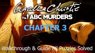 Agatha Christie The ABC Murders Chapter 3 Churchston Walkthrough All Puzzles Solved Xbox One [upl. by Anitnatsnoc80]