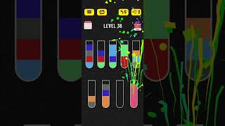 Watersort puzzle level 36 game gaming viralvideo watersortpuzzle puzzle watersort level 36 [upl. by Nodnelg]