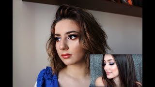 Moroccan Inspired Makeup with Abir ENJOY YOUR MAKEUP 💄🇲🇦 en arabe [upl. by Ijies]