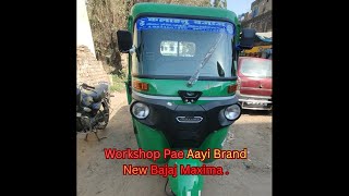 Aaj Workshop Pae Brand New Bajaj Maxima Aayi  Bajaj Maxima Received automobile blog [upl. by Aynatal580]