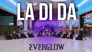 KPOP IN PUBLIC  ONE TAKE EVERGLOW 에버글로우  LA DI DA  Dance cover by Aeterna [upl. by Pirozzo]