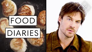 Everything Ian Somerhalder Eats in a Day  Food Diaries Bite Size  Harpers BAZAAR [upl. by Cowan113]