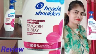 Head amp Shoulders™ AntiDandruff Shampoo Review 🥰  Hair Fall Control Shampoo [upl. by Reaht]